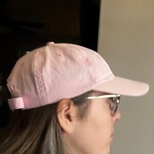 Pink Cotton Baseball Cap Adjustable Strap Casual Streetwear Dad Hat Unisex Style